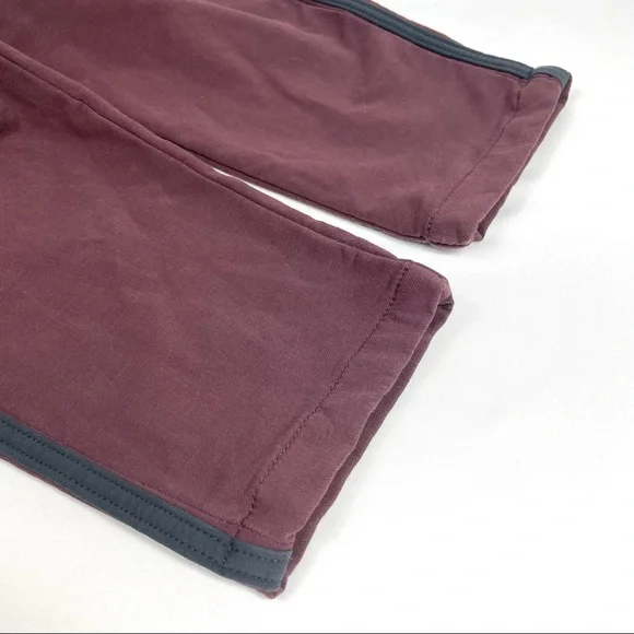 Zanerobe Joggers Sweatpants Burgundy Pants Size 36 - Picture 4 of 9